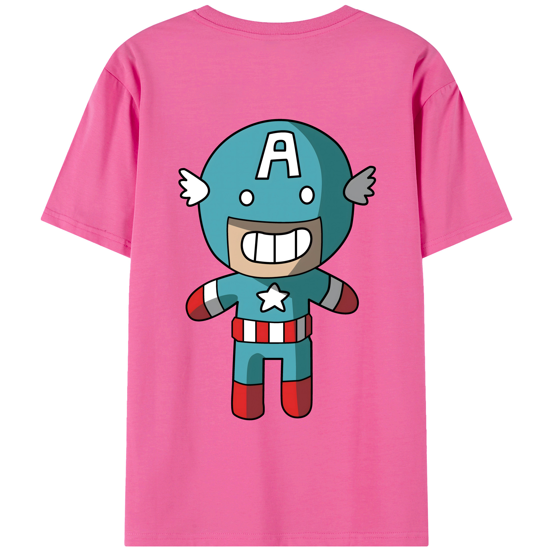 （画像用） アベンジャーズ The Avengers レディース半袖Tシャツ(バックプリント)
